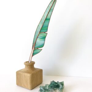 'Levenspad' nr. 4 Vederlicht glasveer