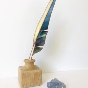 'Levenspad' nr. 7 Vederlicht glasveer