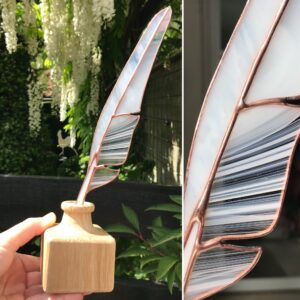 'Levenspad' nr. 11 Vederlicht glasveer