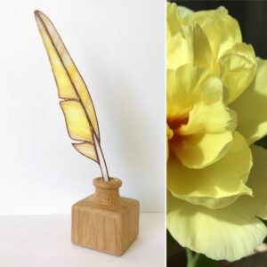 'Levenspad' nr. 6 Vederlicht glasveer