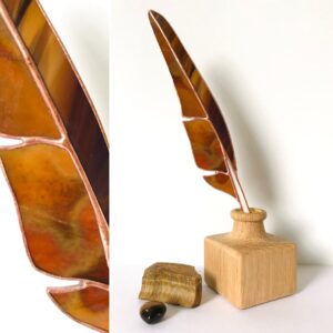 'Levenspad' nr. 17 Vederlicht glasveer