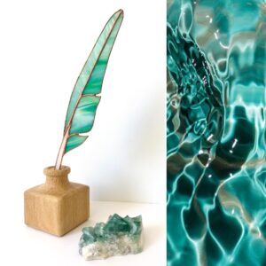 'Levenspad' nr. 4 Vederlicht glasveer