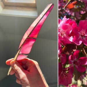 'Levenspad' nr. 13 Vederlicht glasveer