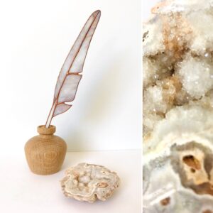 'Levenspad' nr. 5 Vederlicht glasveer