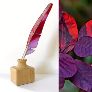 'Levenspad' nr. 13 Vederlicht glasveer