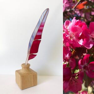 'Levenspad' nr. 3 Vederlicht glasveer