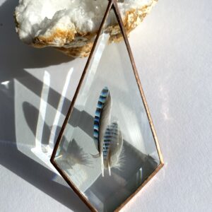 'Vlaamse Gaai' Vederlicht ornament nr. 4