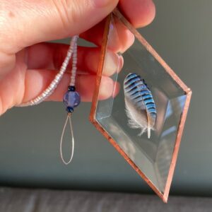 'Vlaamse Gaai' Vederlicht ornament nr. 6