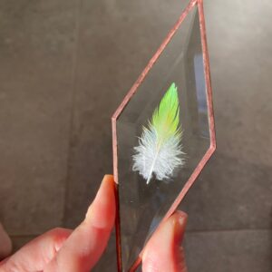 'Papegaai' Vederlicht ornament nr. 4