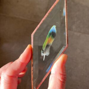 'Papegaai' Vederlicht ornament nr. 8