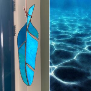 'Ocean' Nr. 2 Vederlicht Glasveer