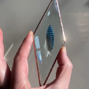 'Vlaamse Gaai' Vederlicht ornament nr. 17