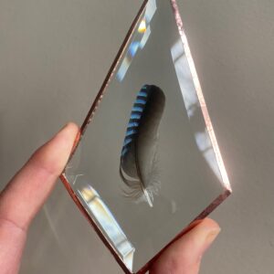 'Vlaamse Gaai' Vederlicht ornament nr. 19