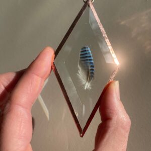 'Vlaamse Gaai' Vederlicht ornament nr. 22