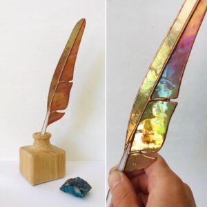 'Levenspad' nr. 21 Vederlicht glasveer