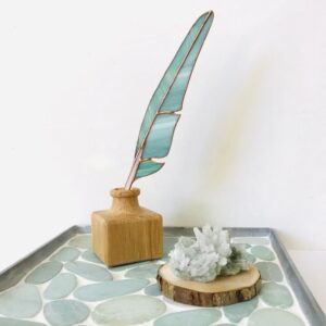 'Levenspad' nr. 19 Vederlicht glasveer