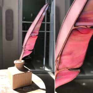 'Levenspad' nr. 24 Vederlicht glasveer