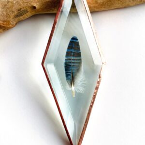 'Vlaamse Gaai' Vederlicht ornament nr. 25