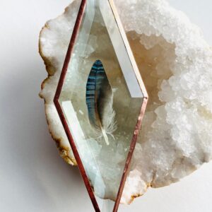 'Vlaamse Gaai' Vederlicht ornament nr. 26