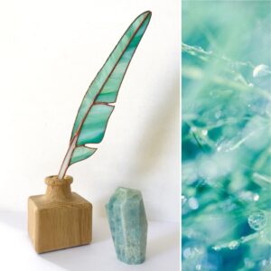 'Levenspad' nr. 28 Vederlicht glasveer