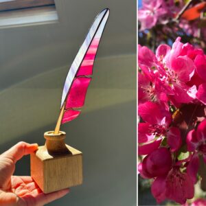 'Levenspad' nr. 3 Vederlicht glasveer