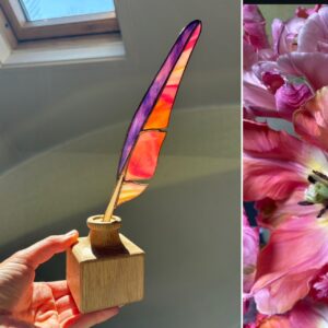 'Levenspad' nr. 42 Vederlicht glasveer