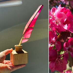 'Levenspad' nr. 13 Vederlicht glasveer