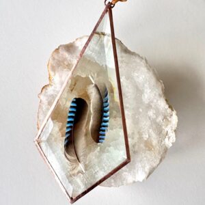 'Vlaamse gaai' Vederlicht ornament