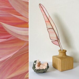 'Levenspad' nr. 46 Vederlicht glasveer