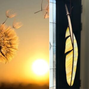'Vreugde' Vederlicht glasveer